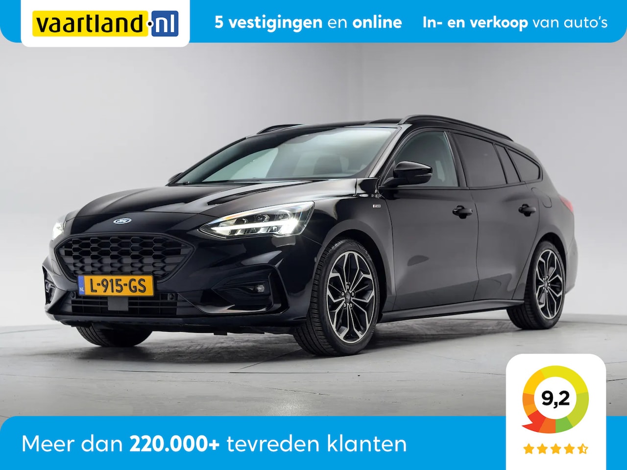 Ford Focus Wagon - 1.0 Hybrid ST-Line Vignale [ Camera Led Stoelverwarming ] - AutoWereld.nl