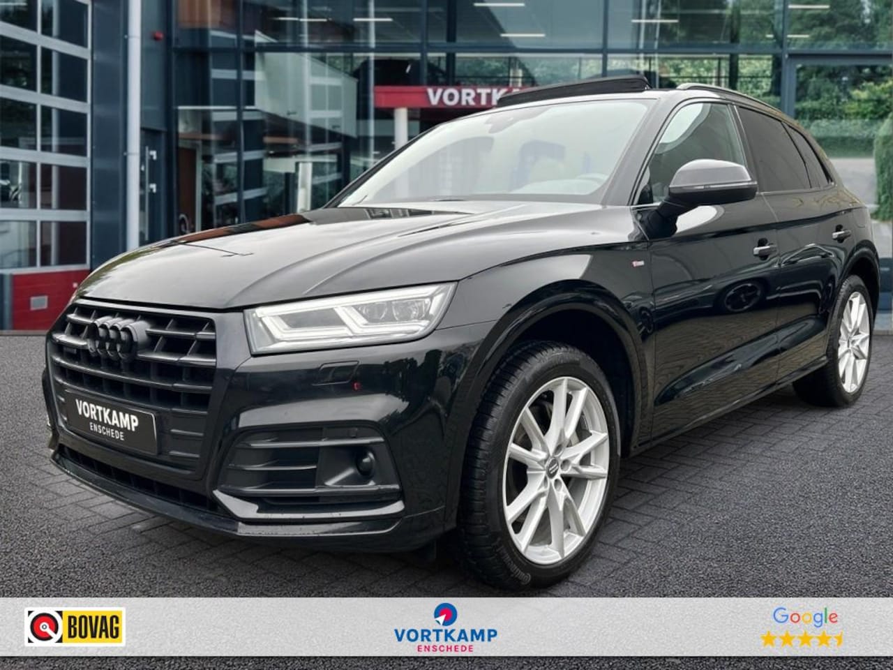 Audi Q5 - 50 TFSIe QUATTRO S-LINE PANO-DAK/CAMERA/NAVI/BenO/ACC/E-KLEP/STOELVERW - AutoWereld.nl