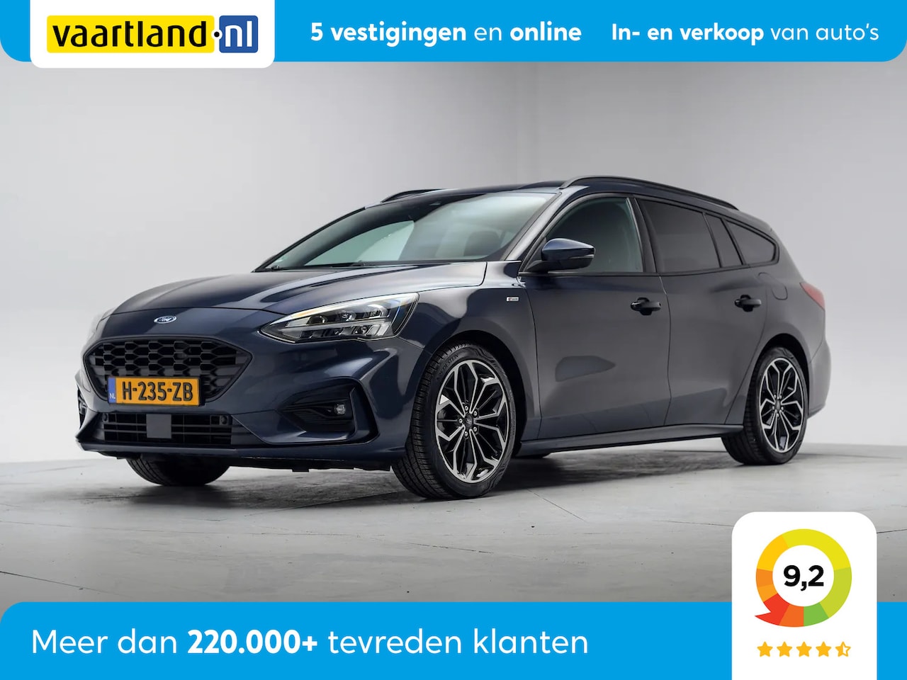 Ford Focus Wagon - 1.0 EcoBoost 125pk ST Line Business [ LED Navi Stoelverwarming ] - AutoWereld.nl