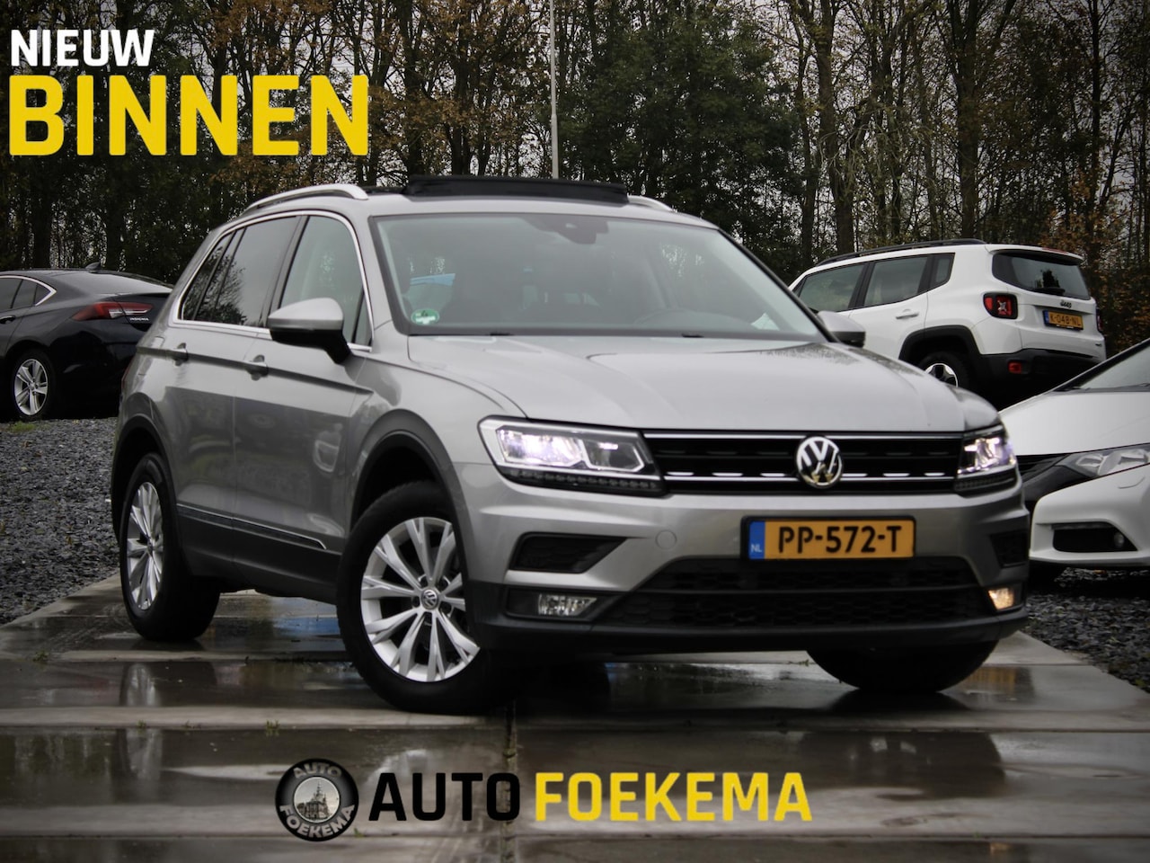 Volkswagen Tiguan - 2.0 TDI Comfortline Business Lane assist LED Pano - AutoWereld.nl