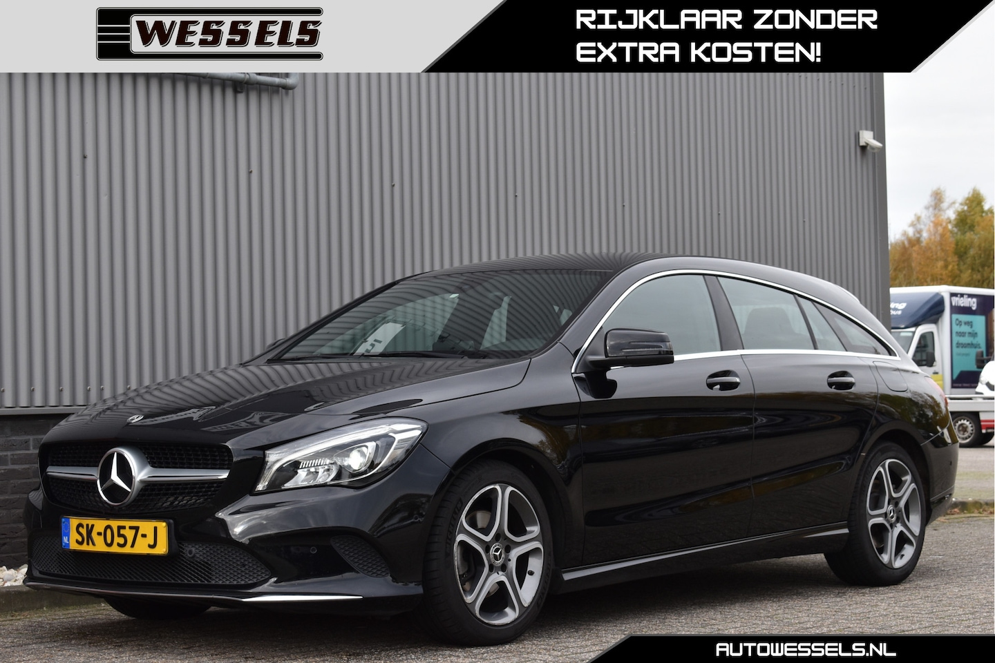 Mercedes-Benz CLA-klasse Shooting Brake - 180 d Business Solution Elek. trekhaak, Camera, Stoelverwarming, Sportstoelen - AutoWereld.nl