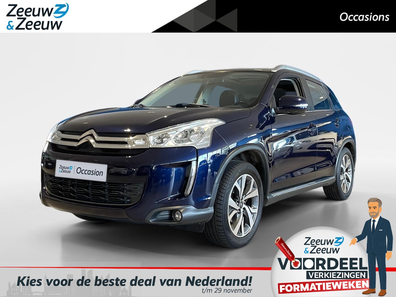 Citroën C4 Aircross - 1.6 Tendance | Trekhaak | All season | Parkeer sensoren | Lichtmetalen velgen - AutoWereld.nl