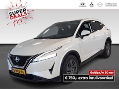 Nissan Qashqai - 1.3 MHEV Xtronic Acenta Incl. Achteruitrijcamera | Panorama dak | Automaat | Dodehoekdetec