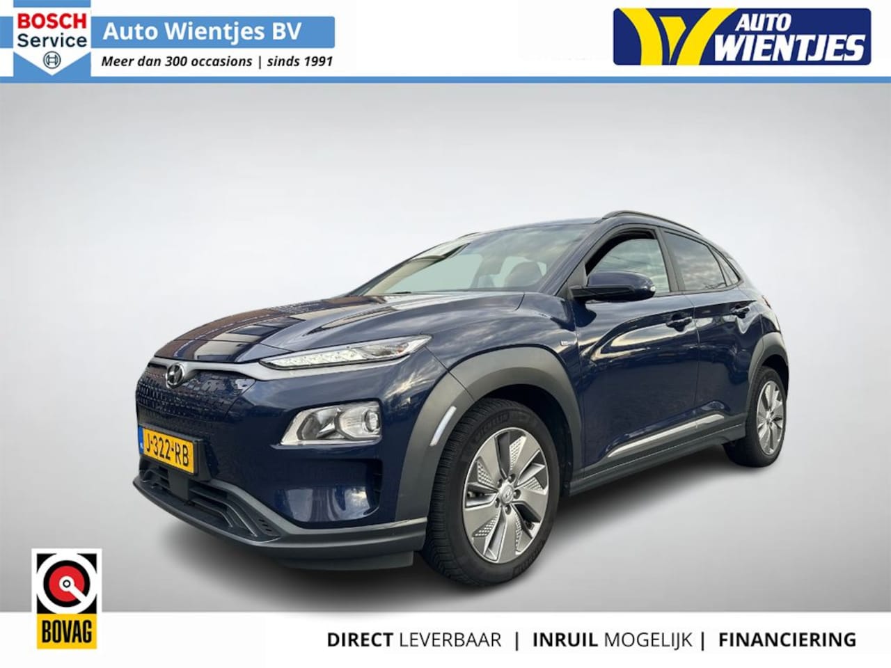 Hyundai Kona Electric - EV Fashion 64kWh | SOH 100% | Navi | Camera | Trekhaak - AutoWereld.nl