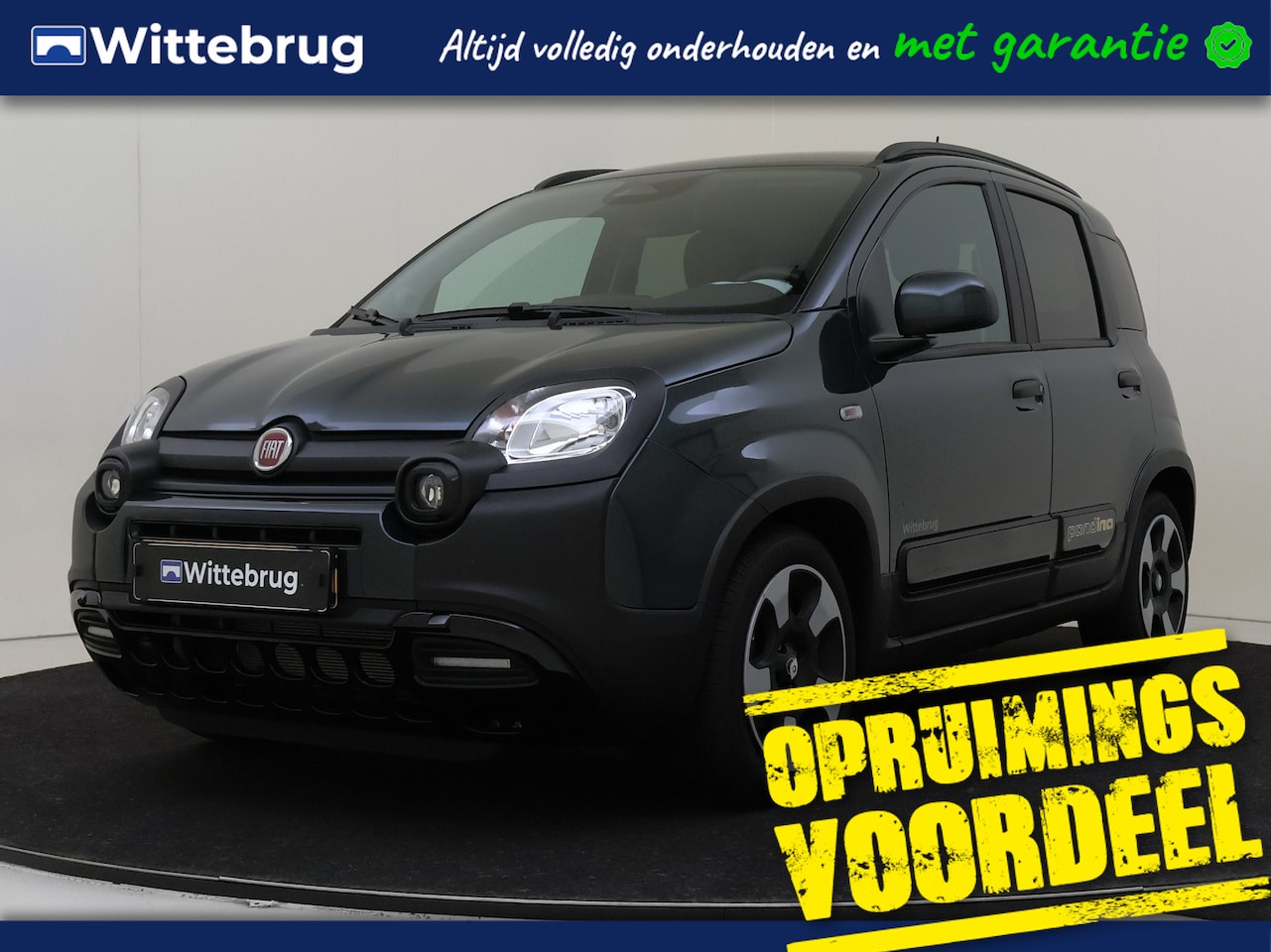 Fiat Panda - 1.0 Hybrid Pandina | Parkeersensoren | Regensensor | Cruise control | Centrale deurvergren - AutoWereld.nl
