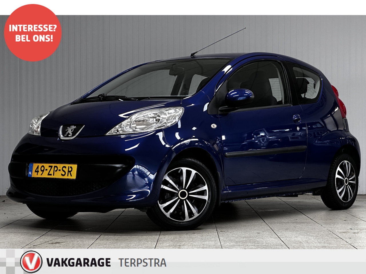 Peugeot 107 - 1.0-12V XS /Elek. ramen voor /Stuurbekrachtiging /Radio-CD AUX /Isofix /Bumpers in kleur / - AutoWereld.nl
