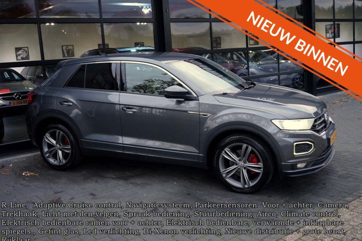 Volkswagen T-Roc - 1.5 TSI Sport Business R 1.5 TSI Sport Business R, Camera, Clima, Navi ACC, Xenon, Led, - AutoWereld.nl
