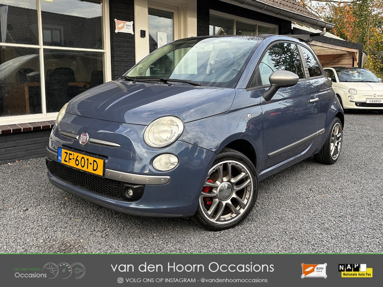 Fiat 500 - 1.4 byDiesel CABRIO | 100PK | CLIMA | ZELDZAAM | PARK.SENS - AutoWereld.nl