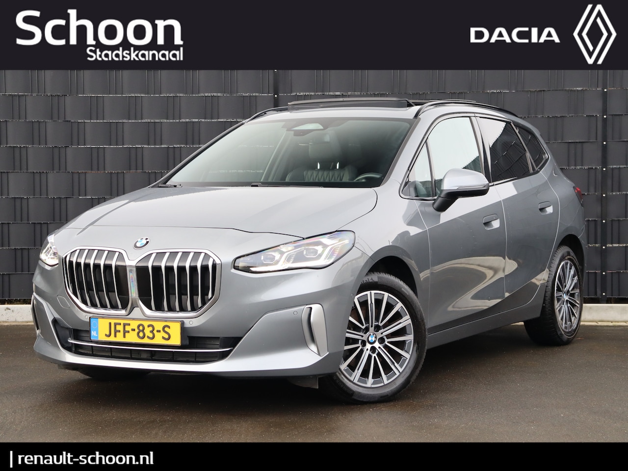 BMW 2-serie Active Tourer - 218i Automaat | Leder | Panoramadak | Stoel-/Stuurverwarming | Elek. Trekhaak | Navigatie - AutoWereld.nl