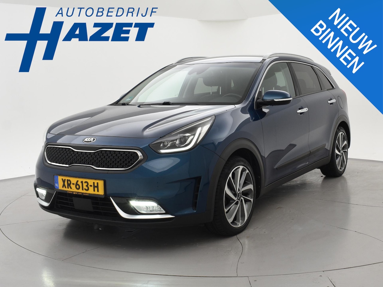 Kia Niro - 1.6 GDi HYBRID EXECUTIVELINE + TREKHAAK | STOELVENTILATIE | JBL | LEDER | STUURVERW. - AutoWereld.nl