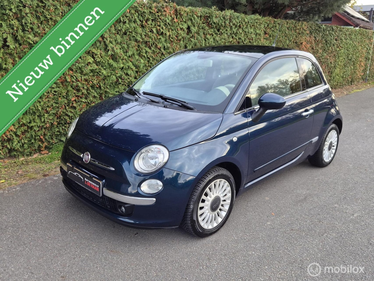 Fiat 500 - 1.2 Lounge Panoramadak Pdc Airco - AutoWereld.nl