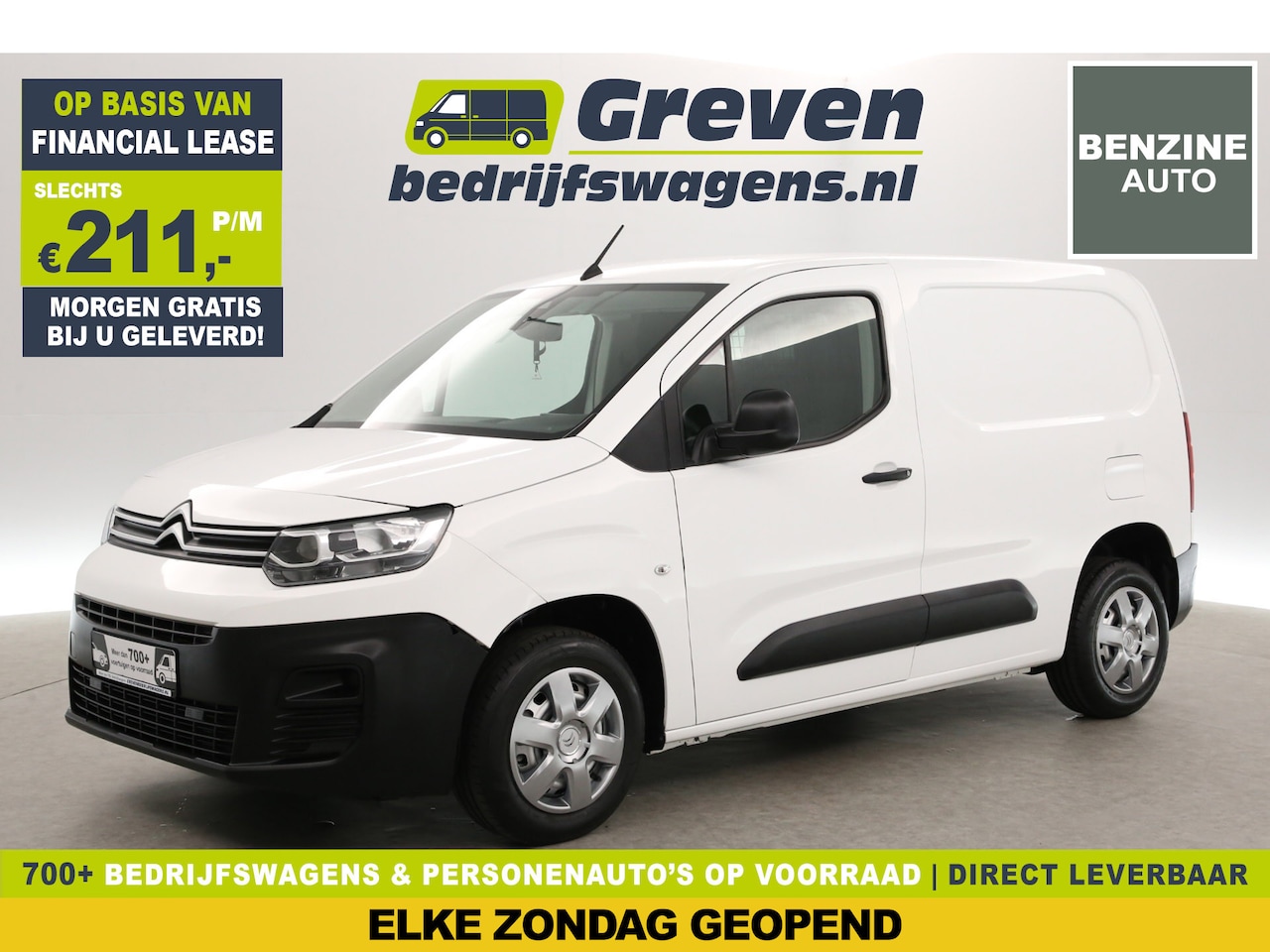 Citroën Berlingo - 1.2 PureTech Club | 111PK | Benzine | Airco | Cruise | Parkeersens. - AutoWereld.nl
