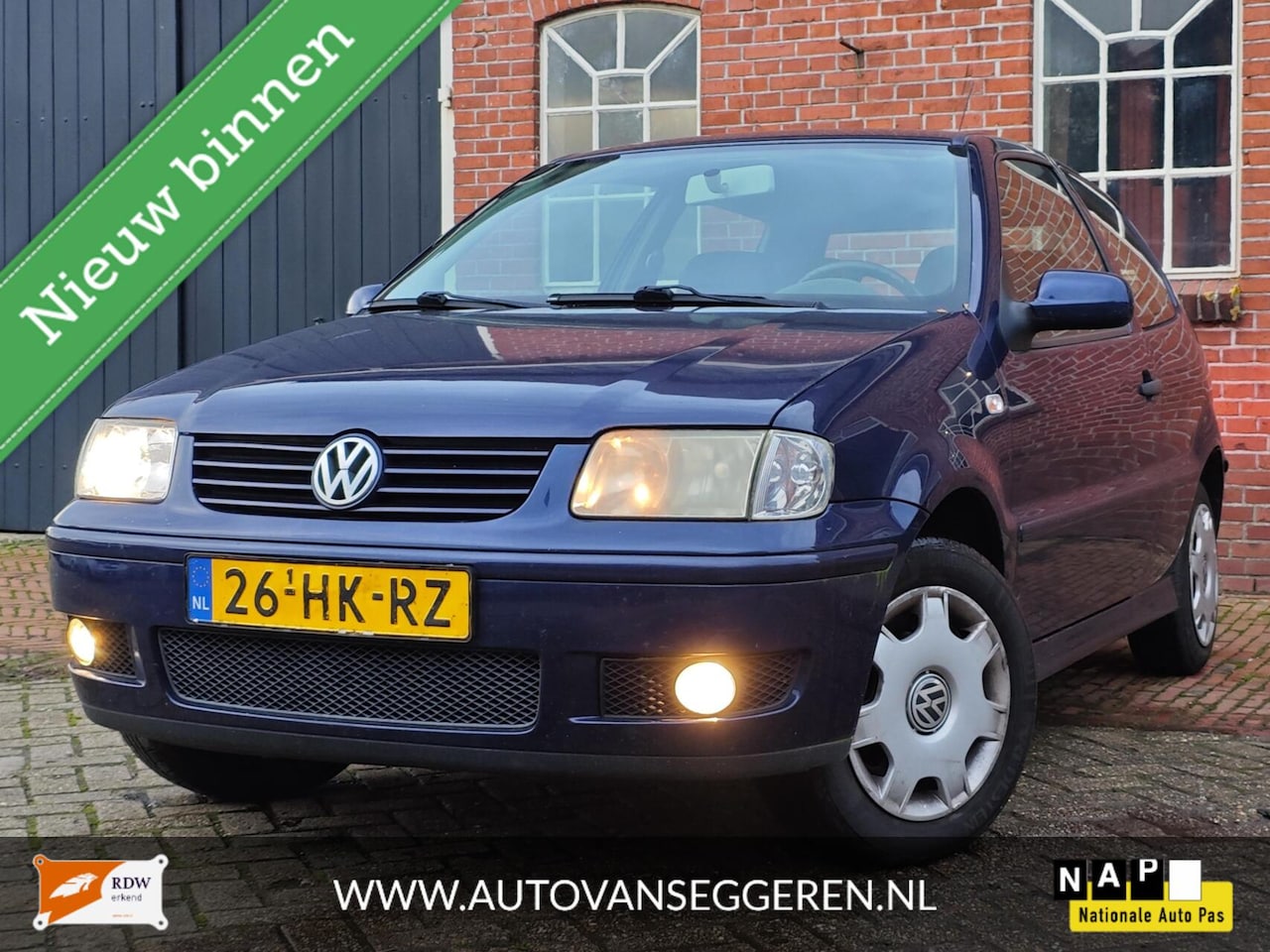 Volkswagen Polo - 1.4 - Elek. ramen/spiegels / APK Nov. 2025 - AutoWereld.nl