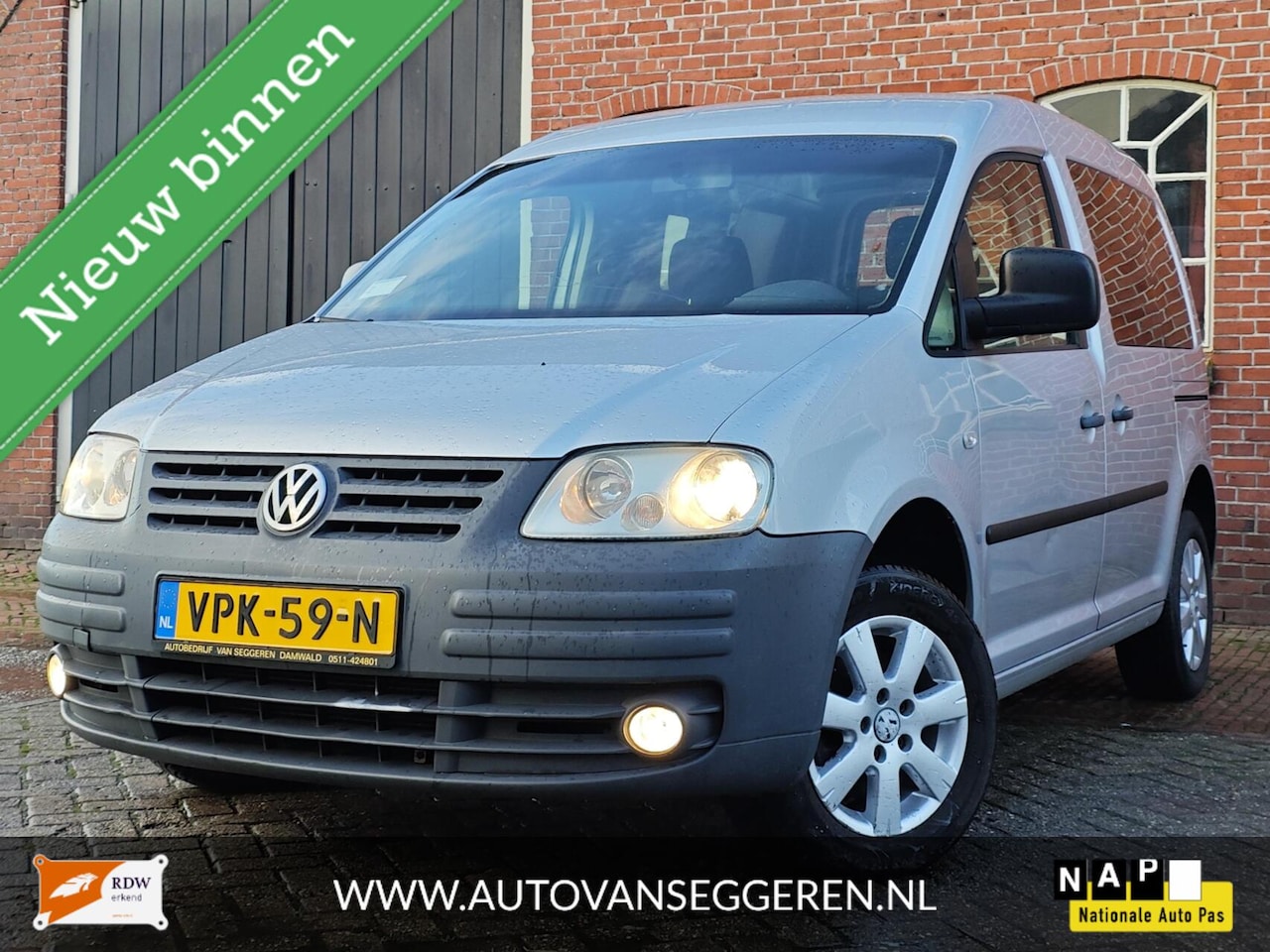 Volkswagen Caddy - Bestel 1.9 TDI - 77kw / Trekhaak / APK - AutoWereld.nl