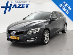Volvo V60 - 2.4 D6 AWD PLUG IN HYBRID SUMMUM + NW AIRCOPOMP | TREKHAAK 1800 kg | LEDER