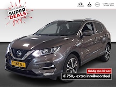 Nissan Qashqai - 1.3 DIG-T N-Connecta | automaat | 160PK | navigatie | panoramadak | stoelverwarming | trek