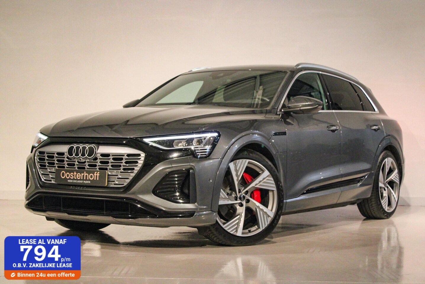 Audi Q8 e-tron - 55 quattro S Edition 115 kWh 360' CAM | LED M - AutoWereld.nl