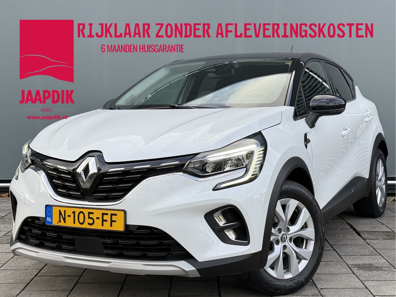 Renault Captur - BWJ 2020 | 1.0 TCe 100 Intens | CLIMA | NAVI CRUISE | CARPLAY | PRIVACY GLASS | TWO TONE - AutoWereld.nl