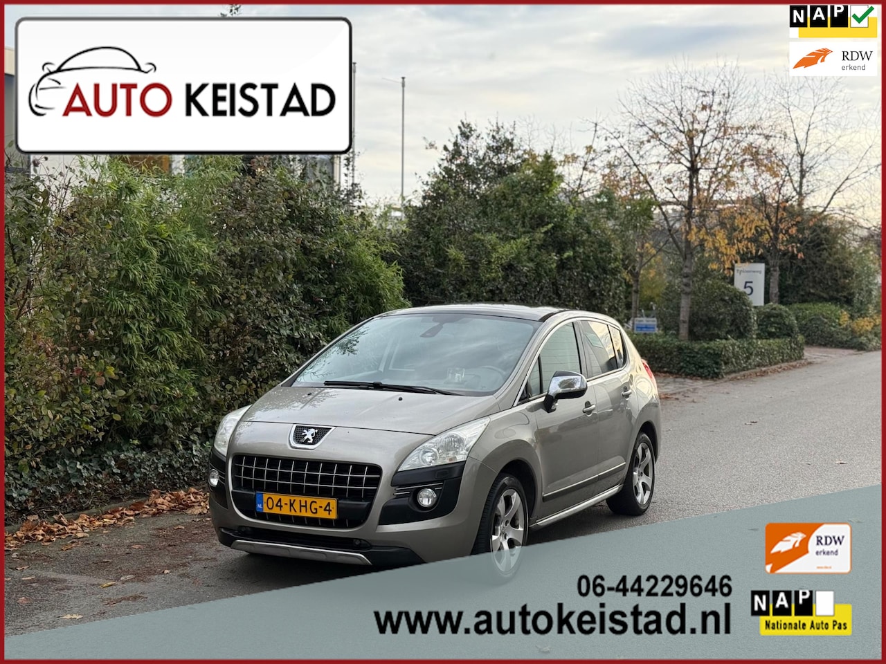 Peugeot 3008 - 1.6 THP GT PANORAMA/HEAD-UP/CLIMA! VELE OPTIES! - AutoWereld.nl