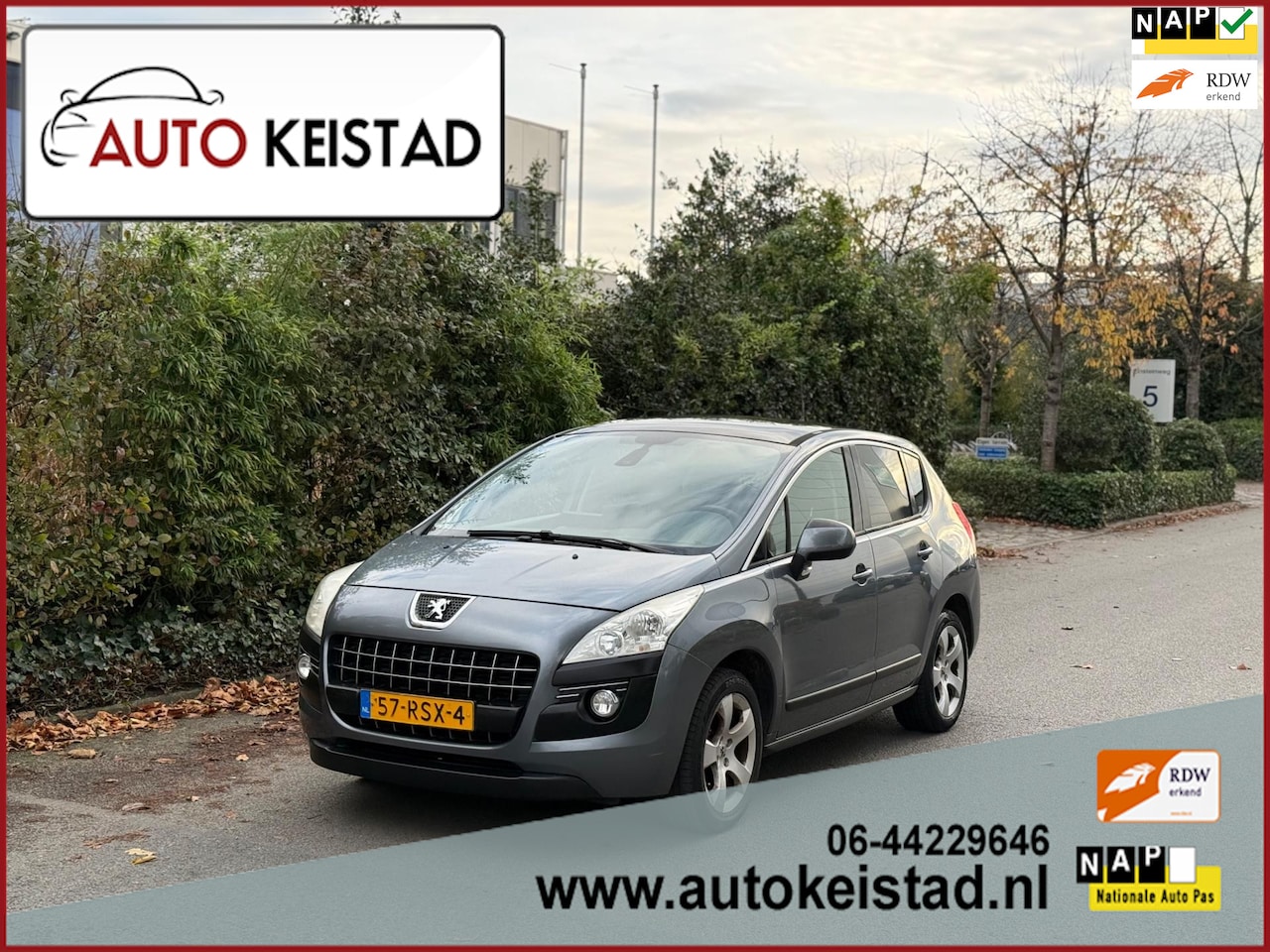 Peugeot 3008 - 1.6 THP ST 156PK AUTOMAAT CLIMA/PANORAMA/CRUISE! - AutoWereld.nl