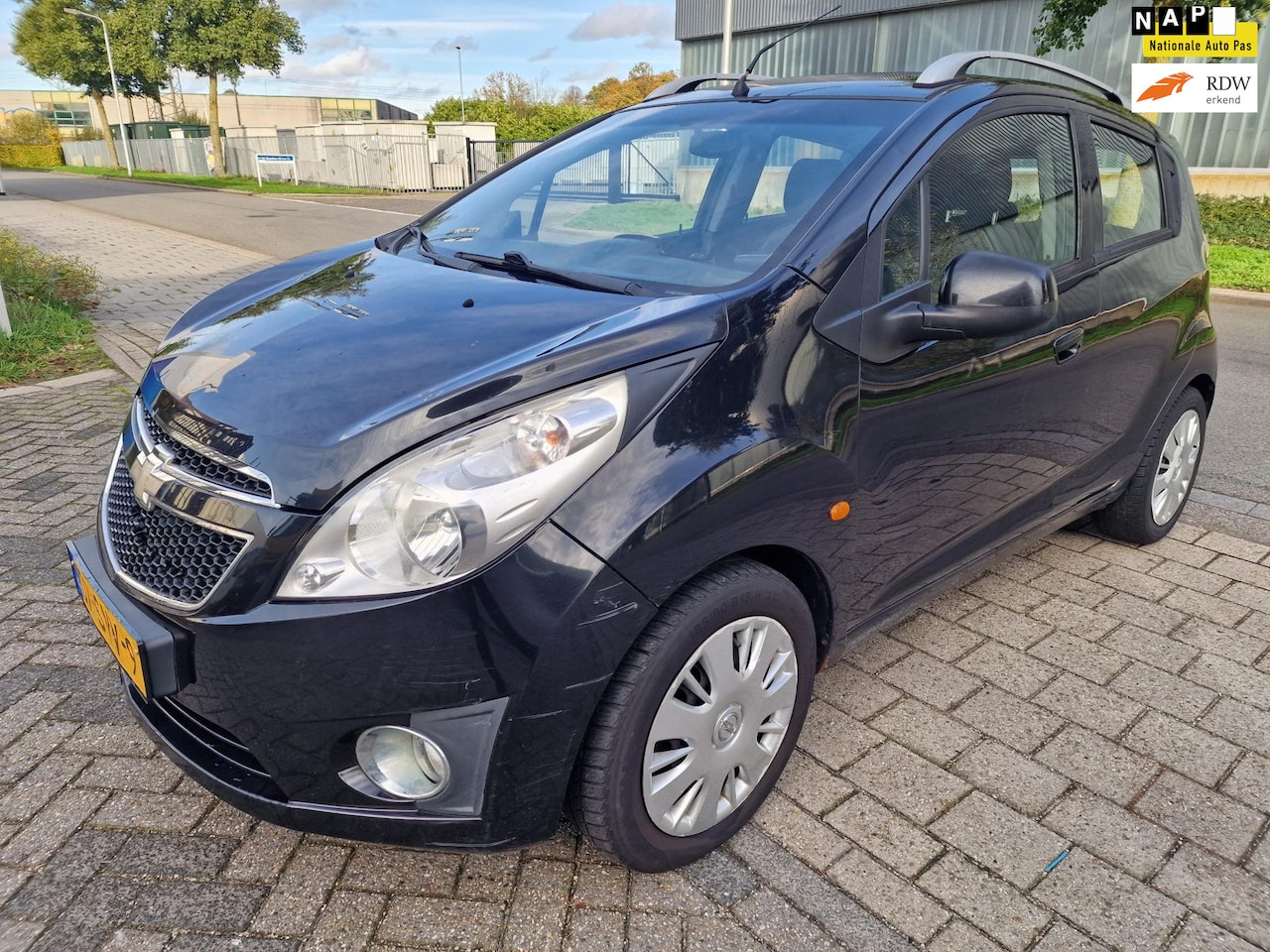 Chevrolet Spark - 1.0 16V LT Bi-Fuel 1.0 16V LT+ Bi-Fuel, EXPORT, Koppakking lek, Inruil mogelijk. - AutoWereld.nl