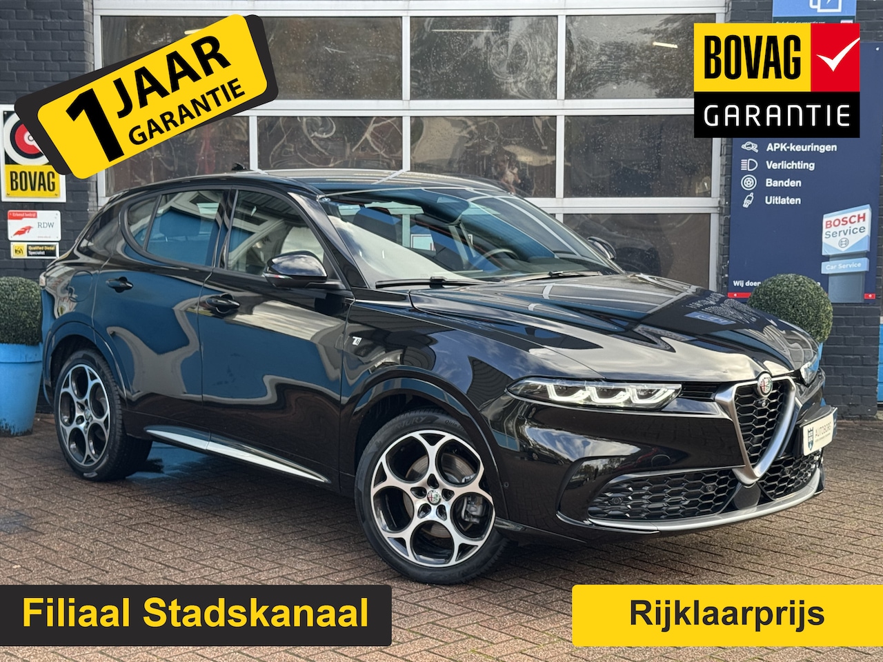 Alfa Romeo Tonale - 1.5T Hybrid Ti GRATIS Afleverpakket! | Stuurverwarming | 360 Camera | - AutoWereld.nl