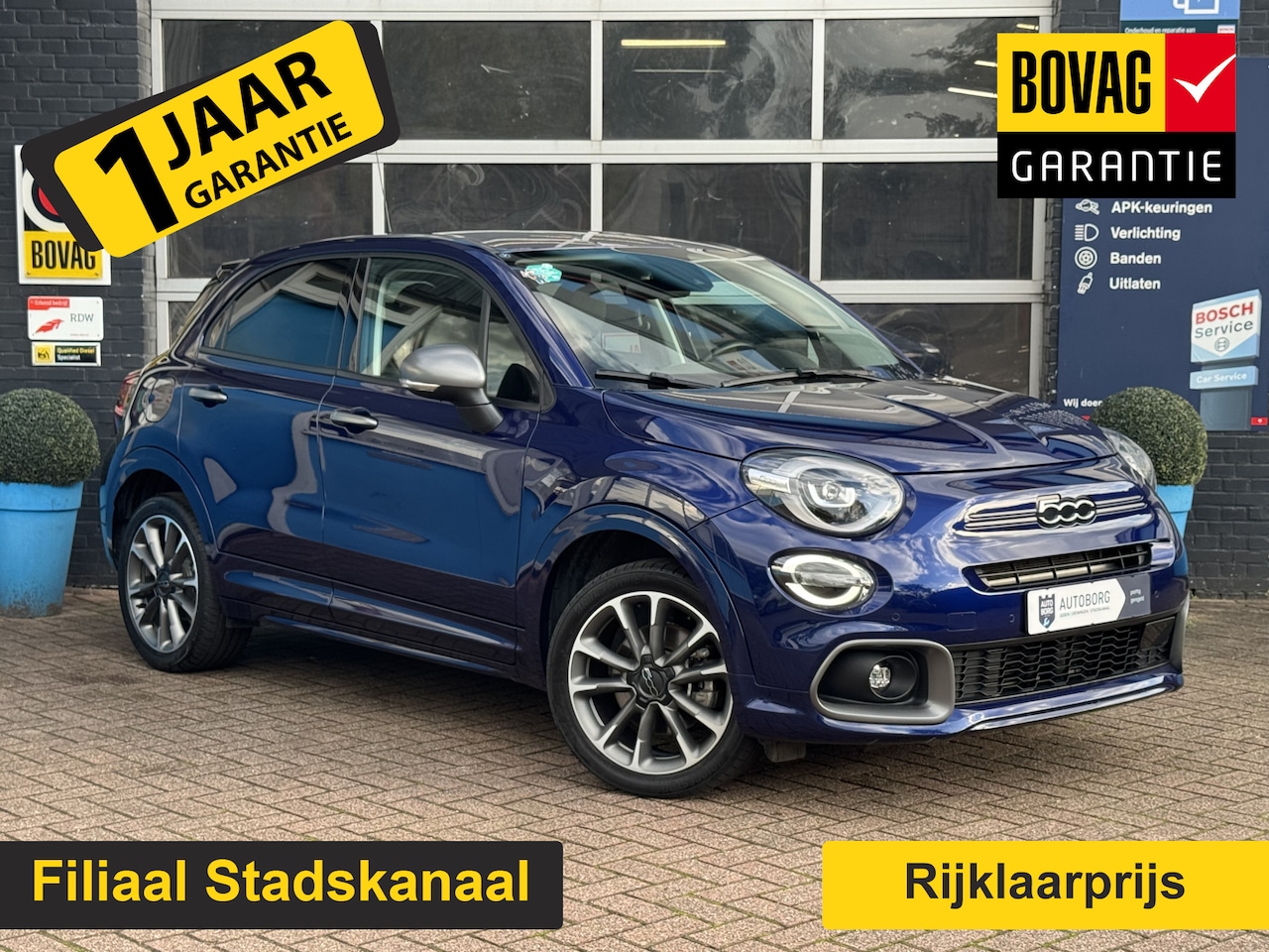 Fiat 500 X - 1.5 Hybrid Sport GRATIS Afleverpakket! | Achteruitrijcamera | Cruise Control Adaptief | - AutoWereld.nl