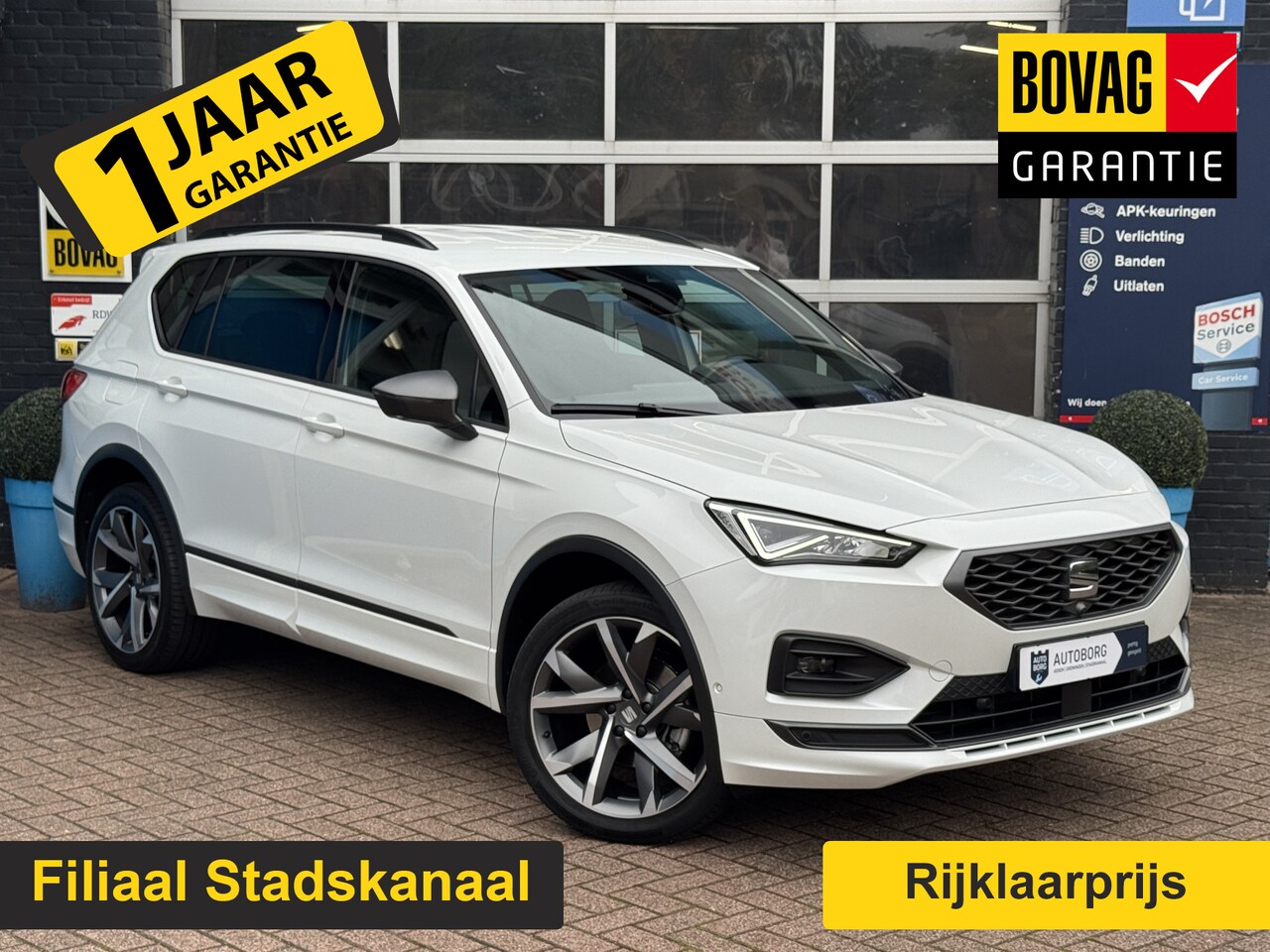 SEAT Tarraco - 1.5 TSI FR Business Intense GRATIS Aleverpakket! | Camera Rondom | Elektrische Trekhaak | - AutoWereld.nl