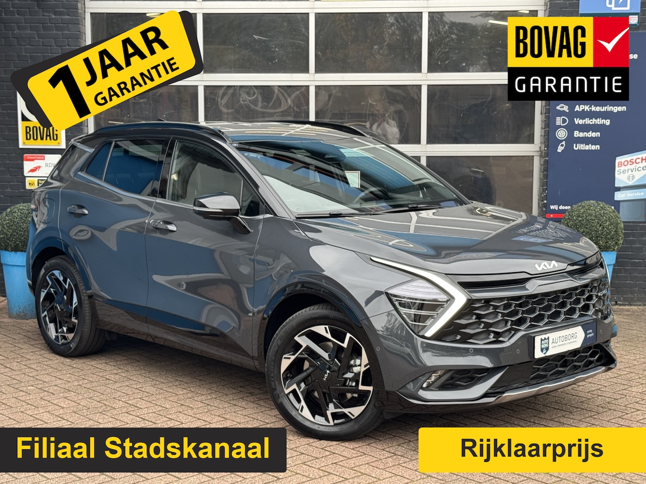 Kia Sportage - 1.6 T-GDi Plug-in Hybrid AWD GT-PlusLine GRATIS Aleverpakket! | Stoelverwarming&verkoeling - AutoWereld.nl