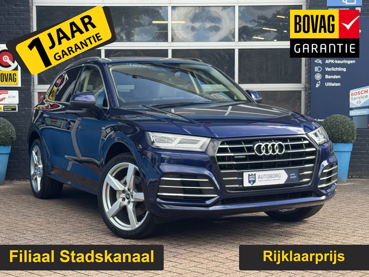 Audi Q5 - 50 TFSI e quattro S edition GRATIS Afleverpakket! | Schuif/kantel dak | Voorstoelen Verwar - AutoWereld.nl