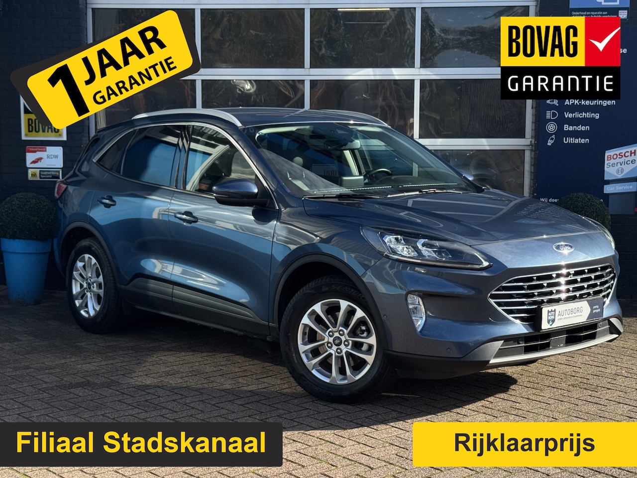 Ford Kuga - 2.5 PHEV Titanium X GRATIS Afleverpakket! LED | Camera | B&O | Navi | Stoelverw. - AutoWereld.nl