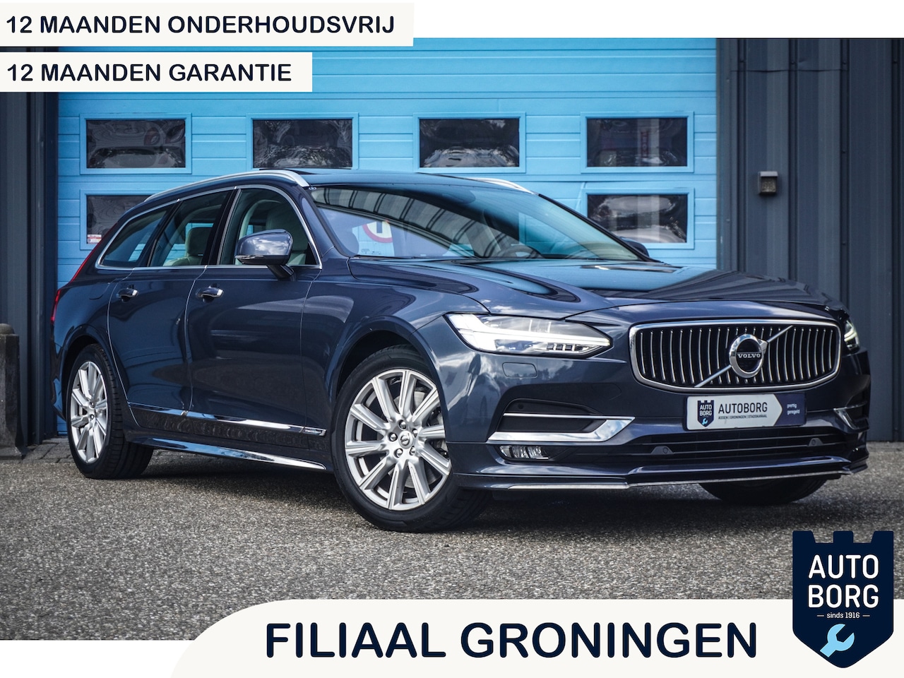 Volvo V90 - 2.0 T4 Inscription GRATIS Afleverpakket! | Schuif/kantel dak | Harman Kardon | - AutoWereld.nl
