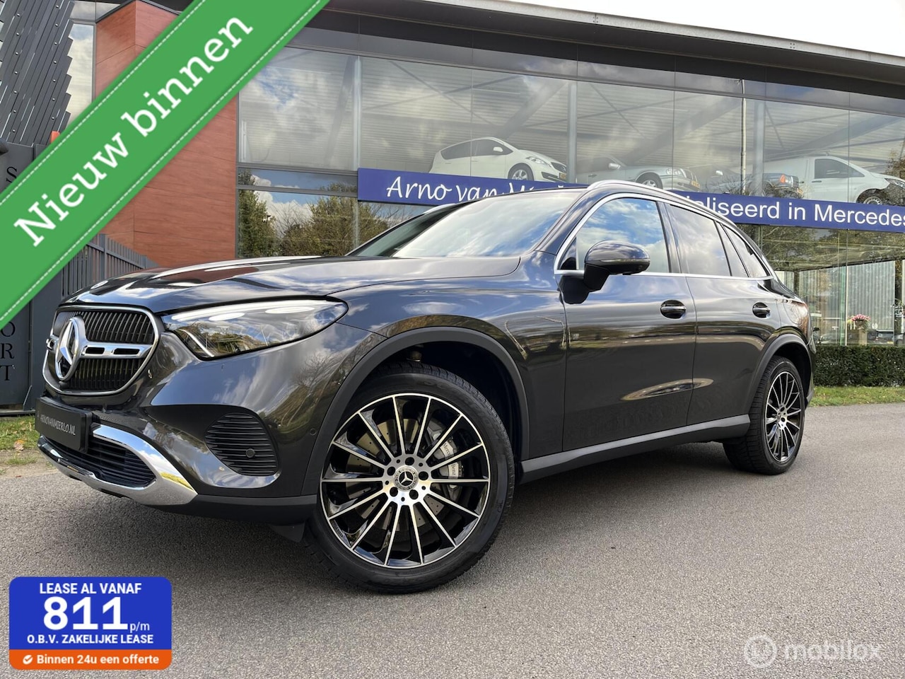 Mercedes-Benz GLC-klasse - 300e 4MATIC Business Line 300e 4MATIC Business Line, 360 camera, Dodehoekassist, Memory stoelen,Sfeerverlichting - AutoWereld.nl