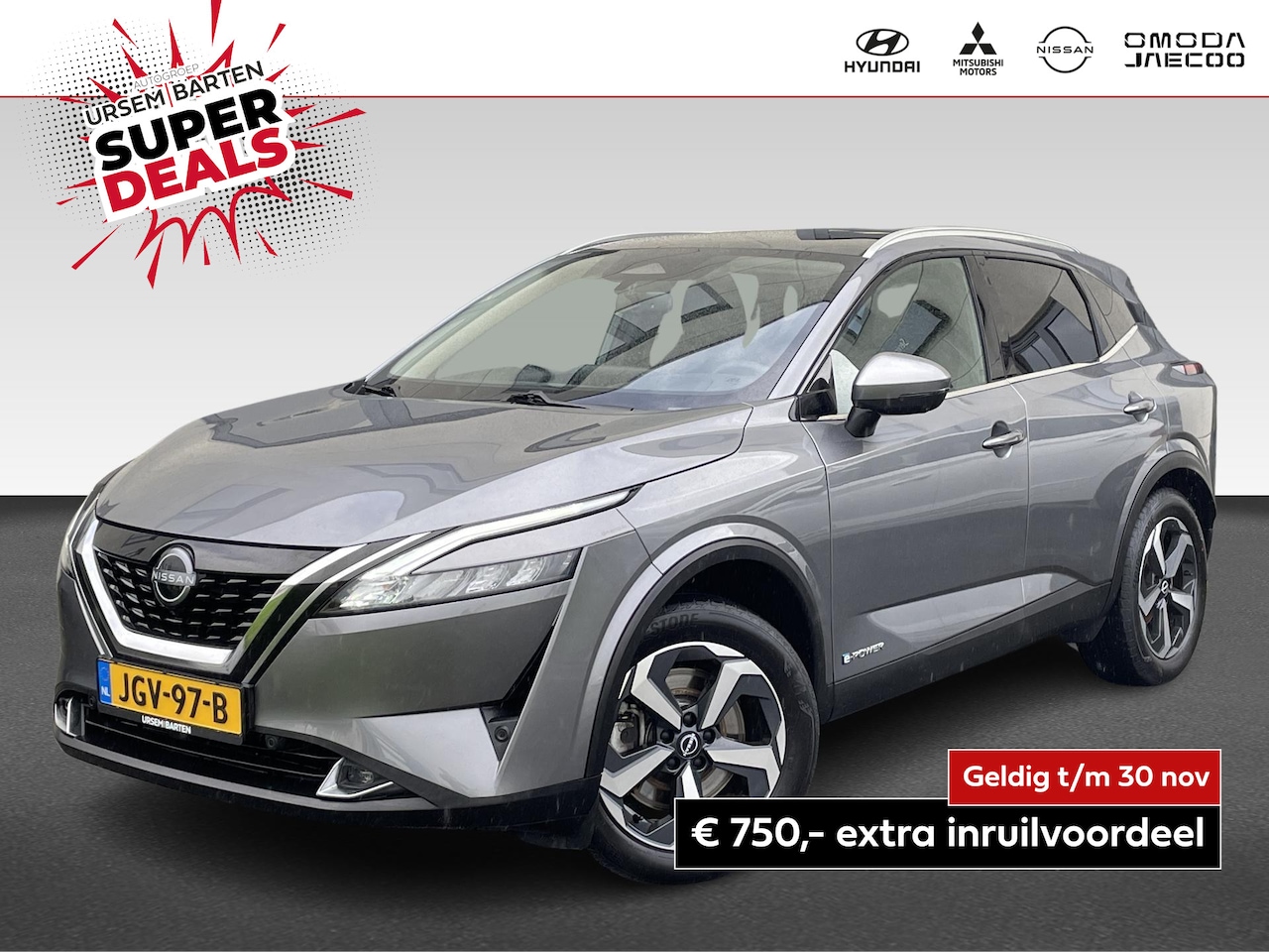 Nissan Qashqai - 1.5 e-Power N-Connecta | panoramadak - AutoWereld.nl