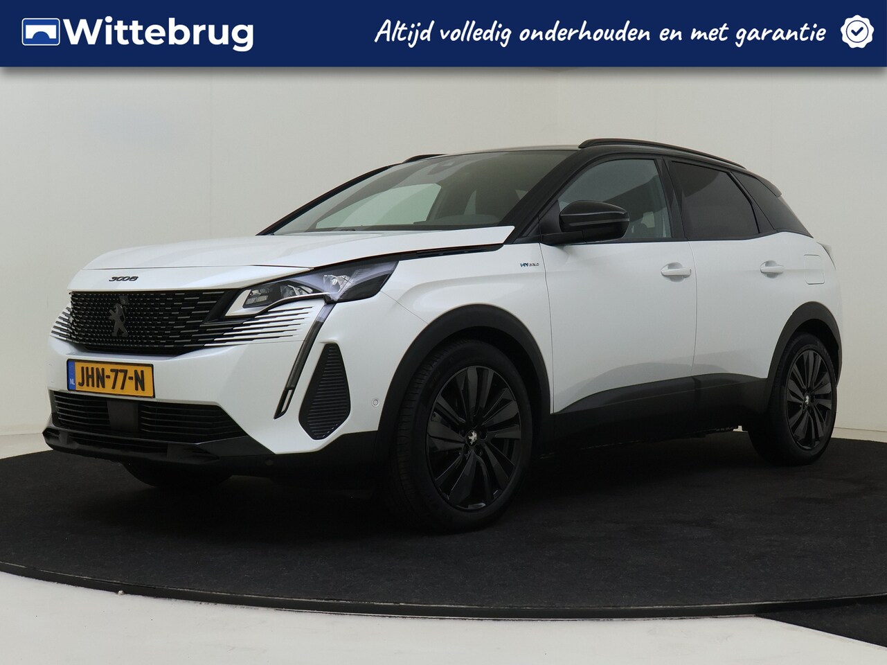 Peugeot 3008 - 1.6 HYbrid 225 GT Pack Black - AutoWereld.nl