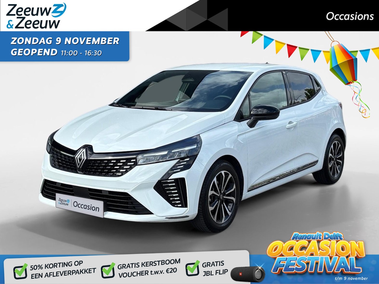 Renault Clio - 90PK TCe 90 Techno | 9,3" Navi | Camera | Climate Control | Apple CarPlay/Android Auto | C - AutoWereld.nl