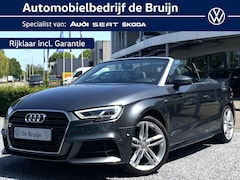 Audi A3 Cabriolet - 1.5 TFSI 150pk Aut. S-Line (2x) (Trekhaak, Camera, Nekverw, Virtual, Navi)