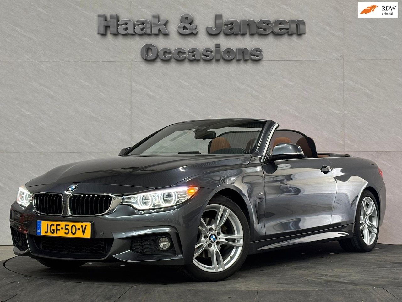 BMW 4-serie Cabrio - 420i M Sport - Automaat - Stoelverwaming - Nekverwarming - Stuurverwaming - AutoWereld.nl