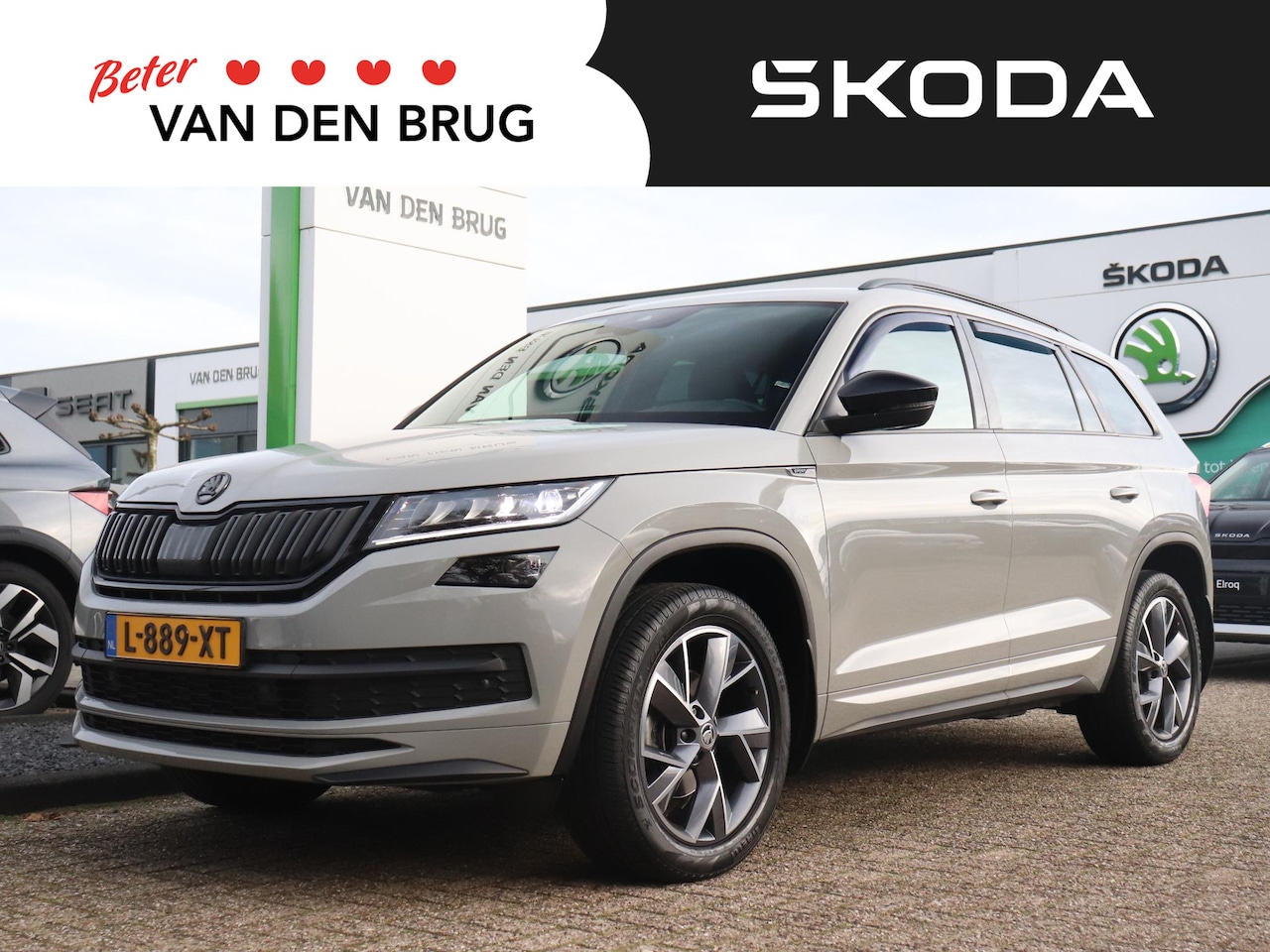 Skoda Kodiaq - 1.5 TSI 150pk Sportline Business | Trekhaak | Harman/Kardon | Achteruitrijcamera | Stoelve - AutoWereld.nl