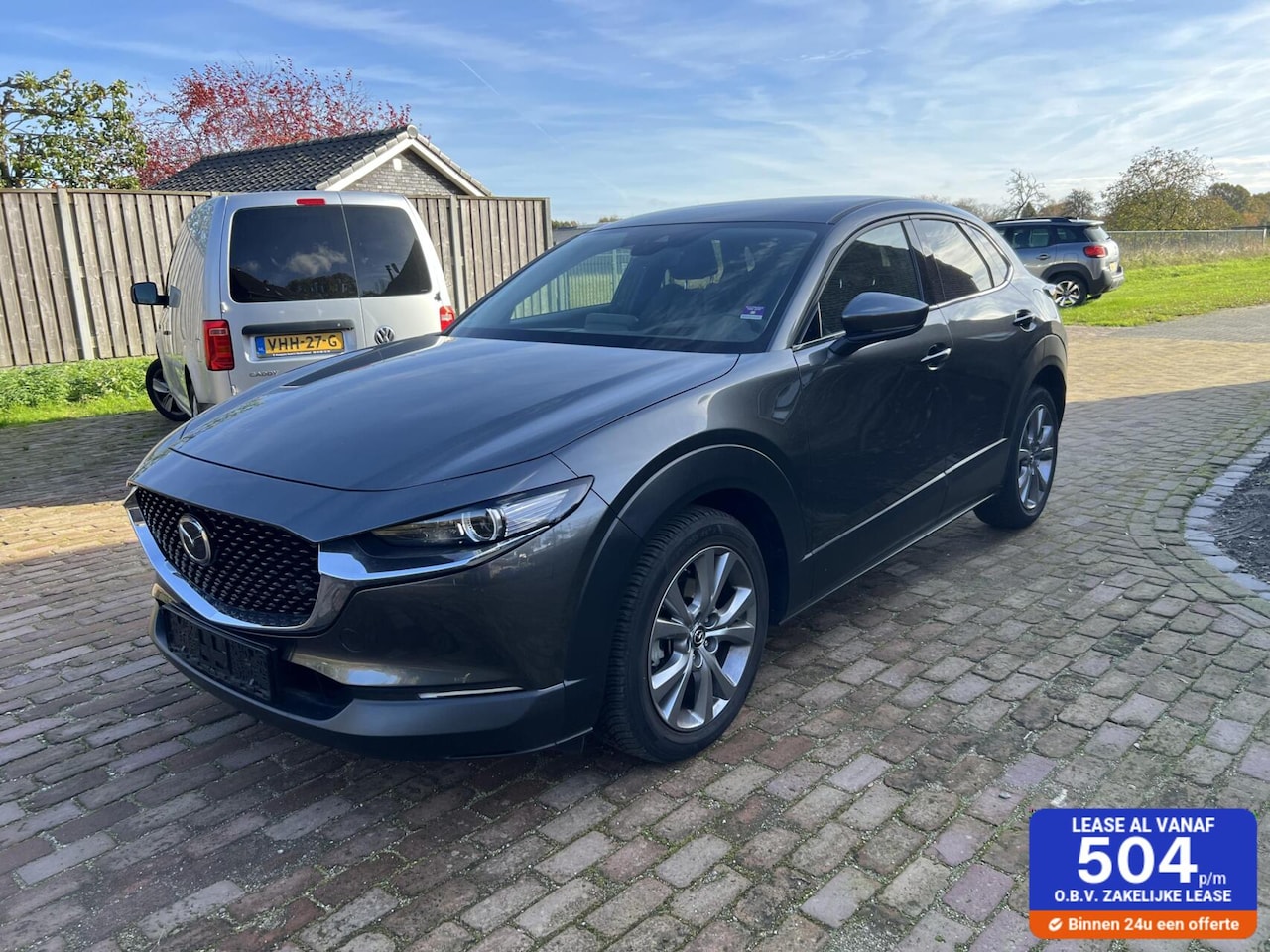 Mazda CX-30 - 2.0 e-SkyActiv-G M Hybrid Exclusive-line Leder| 360C| ADAP CR| BOSE - AutoWereld.nl