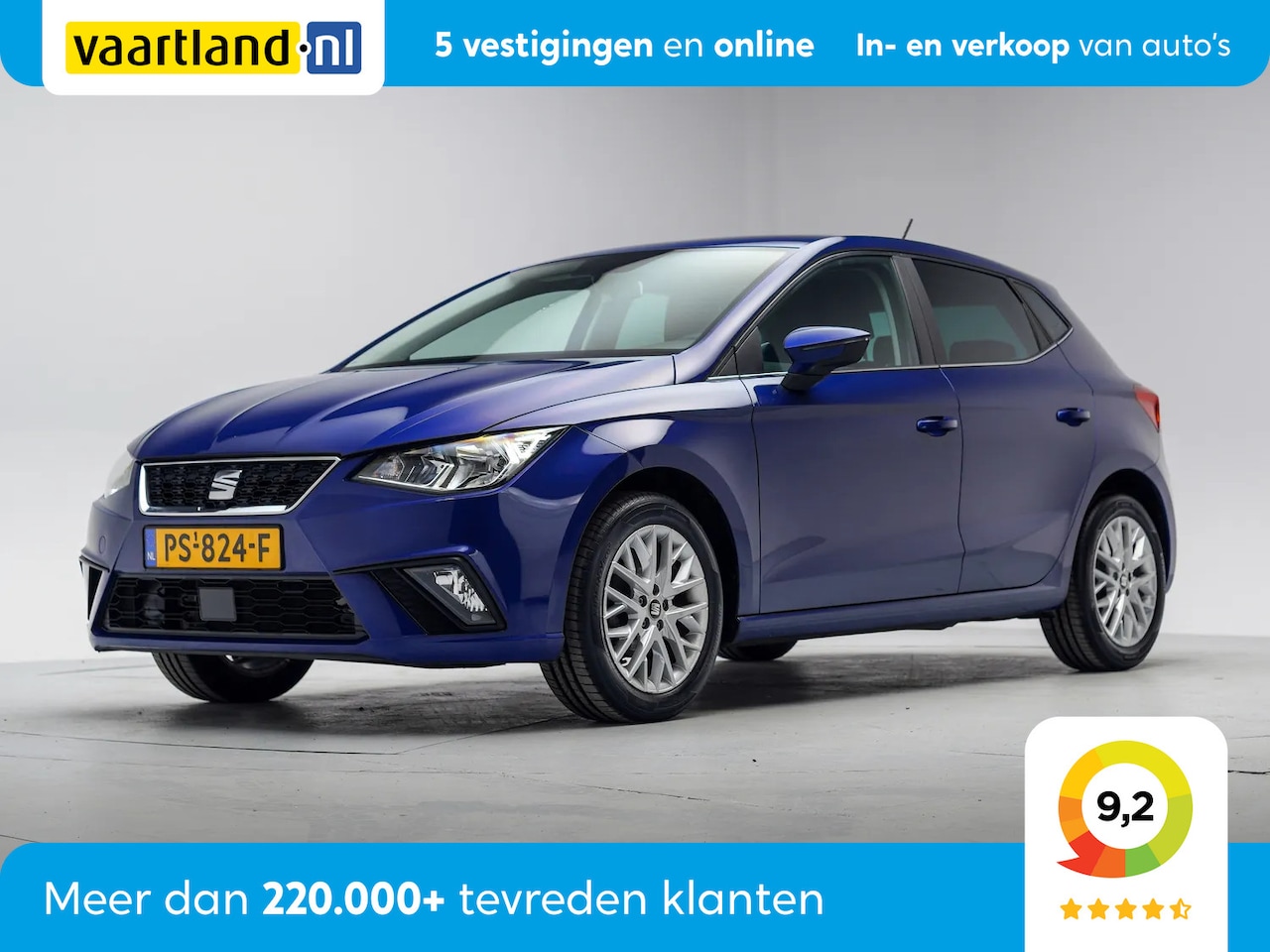 SEAT Ibiza - 1.0 TSI Style NW model [ airco,cruise control,lichtmetalen velgen 16''] - AutoWereld.nl