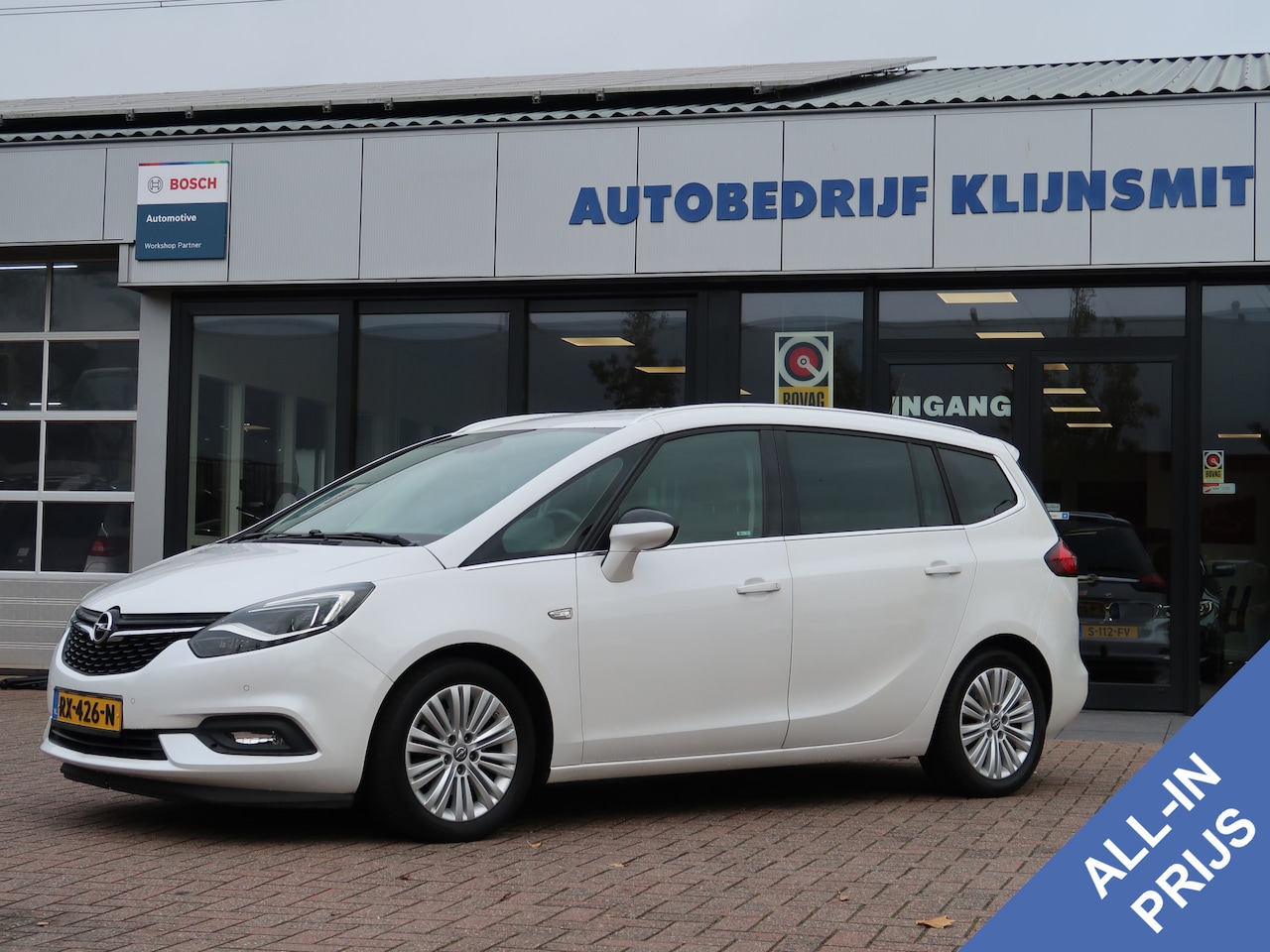 Opel Zafira - 1.4 Turbo Online Edition 7 Pers. | trekhaak | carplay | parkeersensoren | - AutoWereld.nl