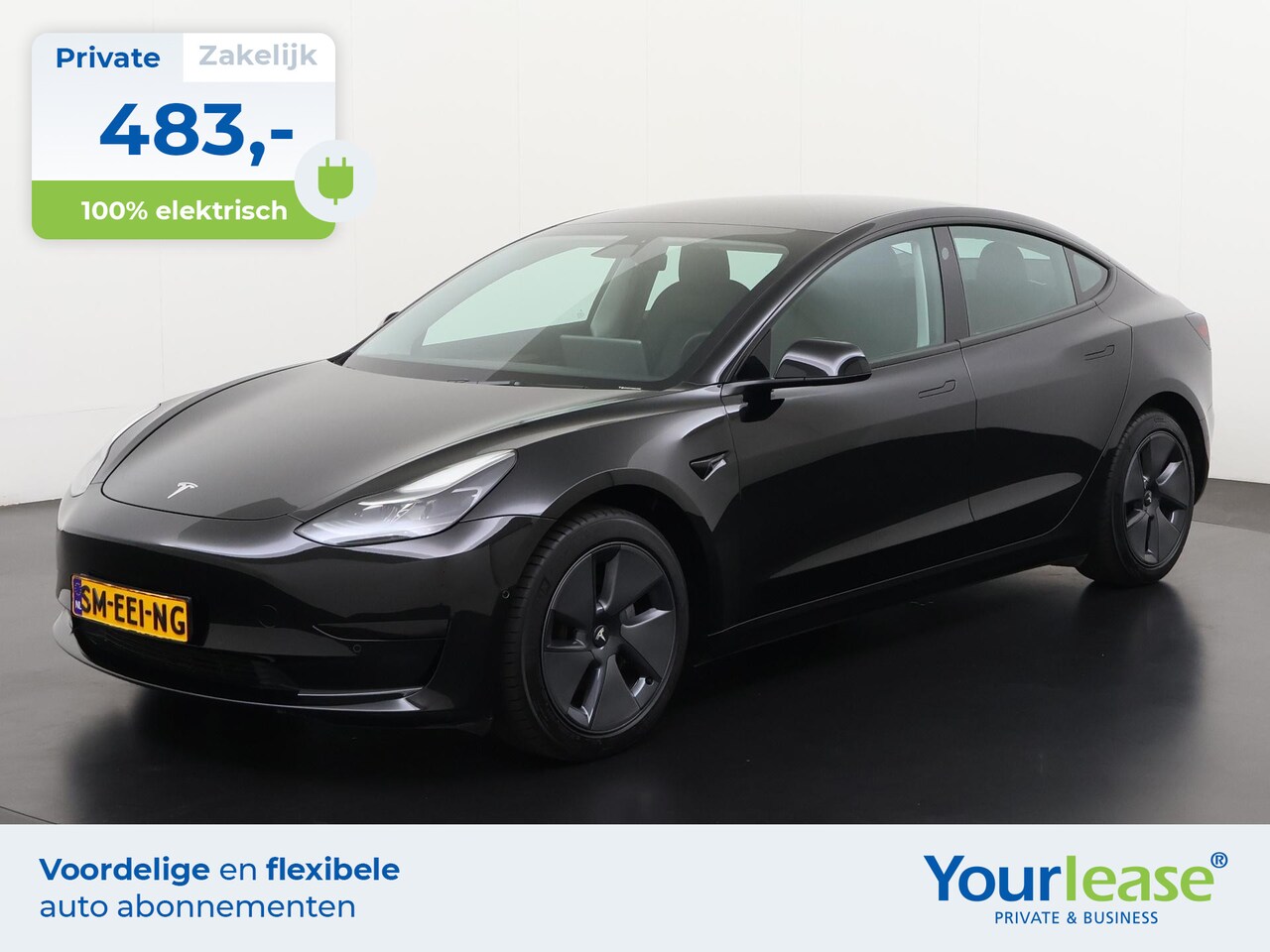 Tesla Model 3 - Standard RWD Plus 60 kWh | All-in 483,- Private Lease | Direct uit voorraad - AutoWereld.nl