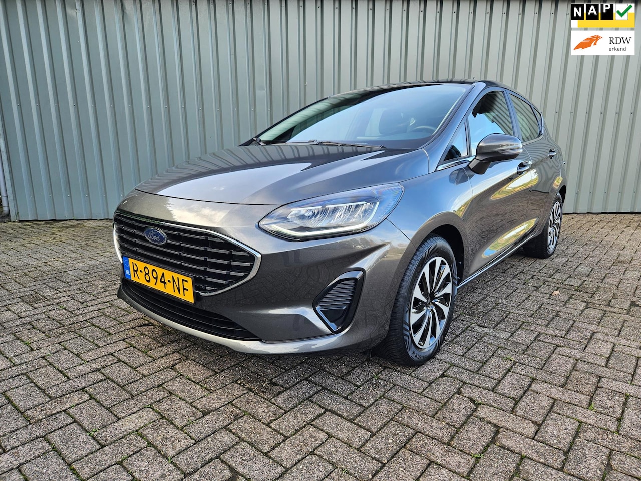 Ford Fiesta - 1.0 EcoBoost 100Pk Titanium led Clima - AutoWereld.nl