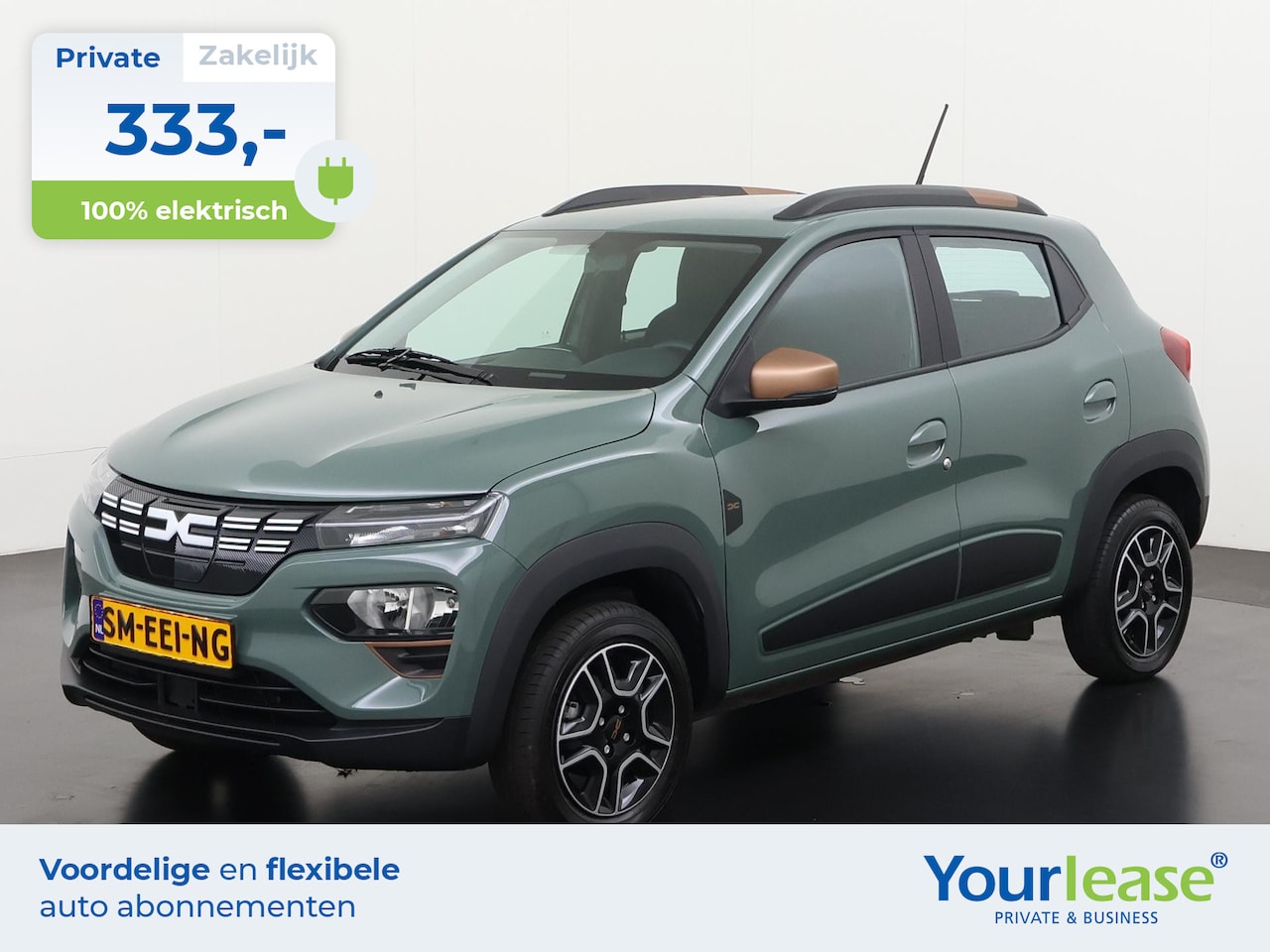 Dacia Spring - Extreme 27 kWh | All-in 333,- Private Lease | Direct uit voorraad - AutoWereld.nl