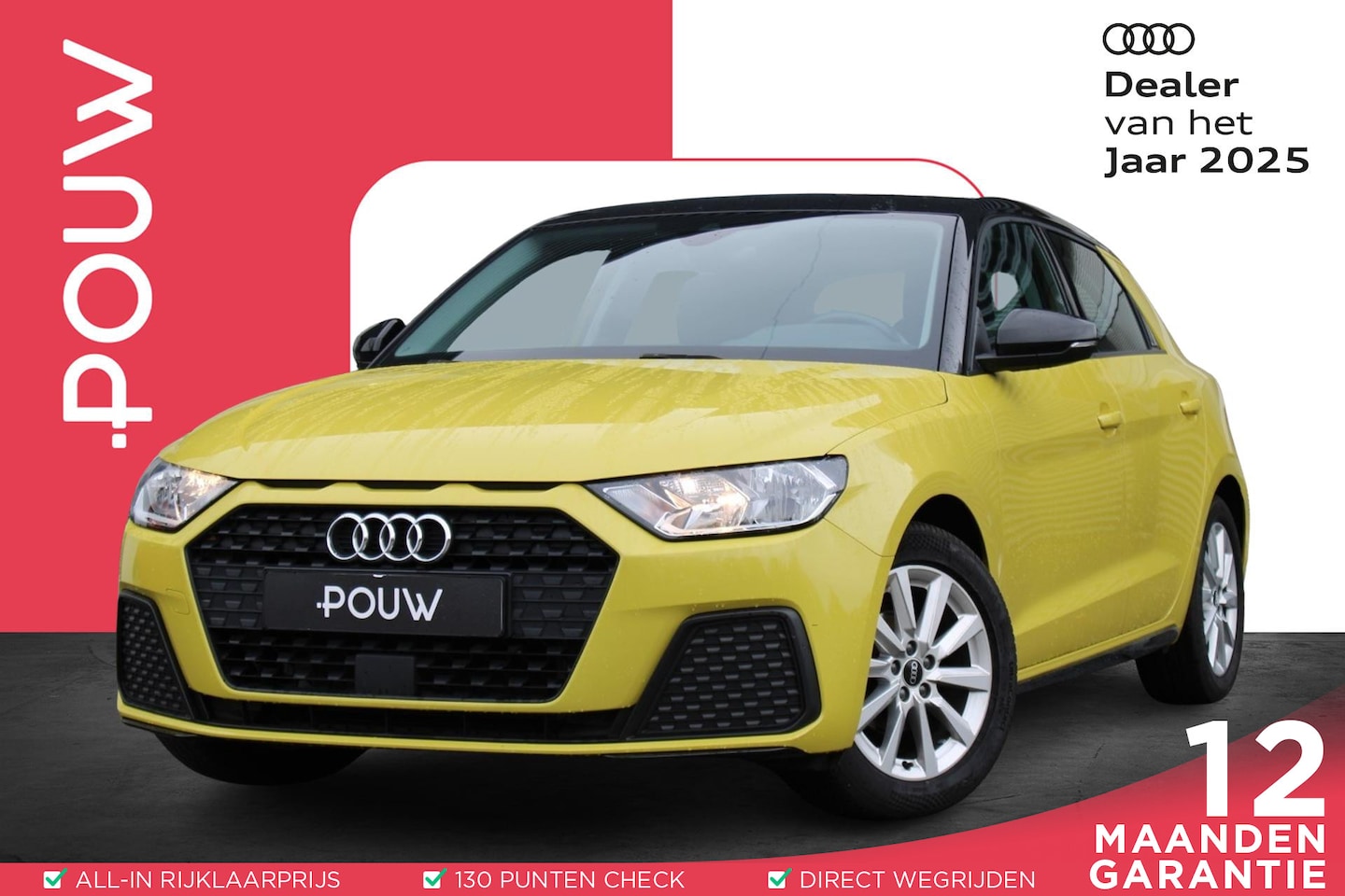 Audi A1 Sportback - 25 TFSI 95pk Pro Line | Sportstoelen | Cruise control | Parkeersensor Achter | Apple Carpl - AutoWereld.nl