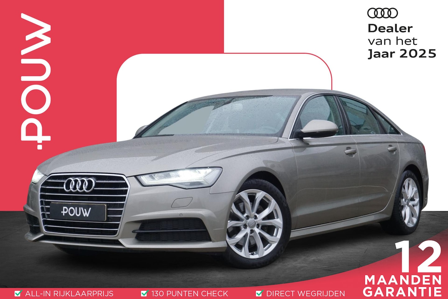 Audi A6 Limousine - 1.8 TFSI 190pk ultra Lease Edition | PDC Voor + Achter | Cruise Control | Navigatie - AutoWereld.nl