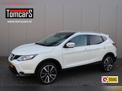 Nissan Qashqai - 1.6DIG-T 163PK Tekna Trekhaak-1500KG/Leder/Pano-dak/Winter-pack