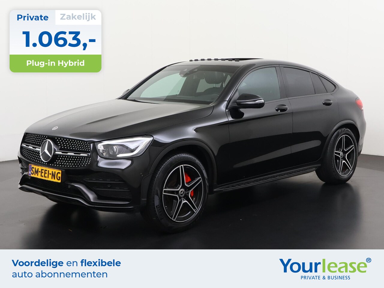 Mercedes-Benz GLC-klasse Coupé - 300e 4MATIC AMG Night | All-in 1063,- Private Lease | Direct uit voorraad - AutoWereld.nl