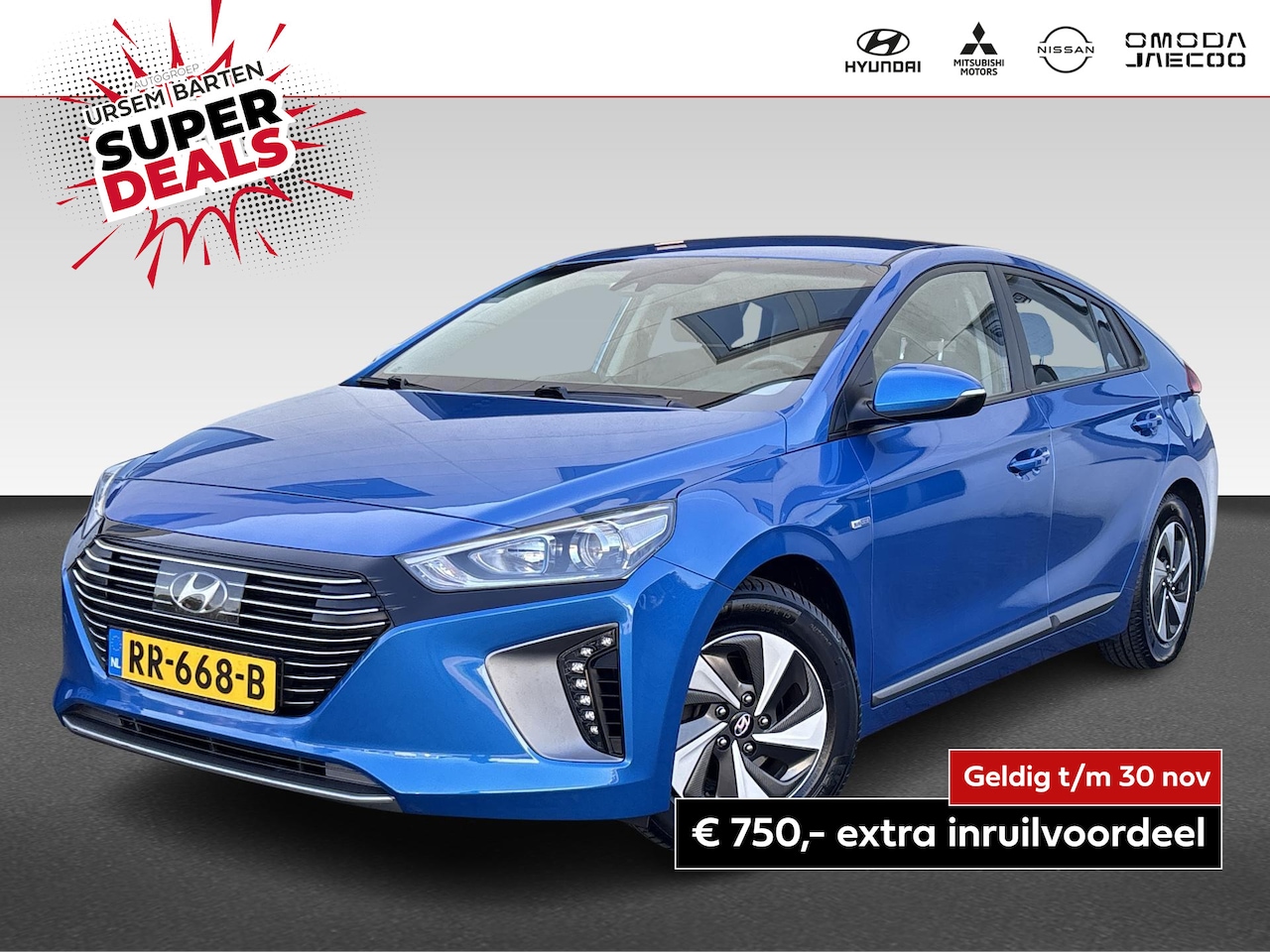 Hyundai IONIQ - 1.6 GDi i-Motion | adaptive cruise control | climate control | achteruitrijcamera | DAB - AutoWereld.nl